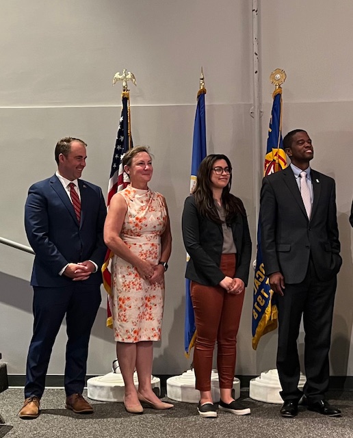 Amy Brendmoen, former President of Saint Paul City Council with council colleagues